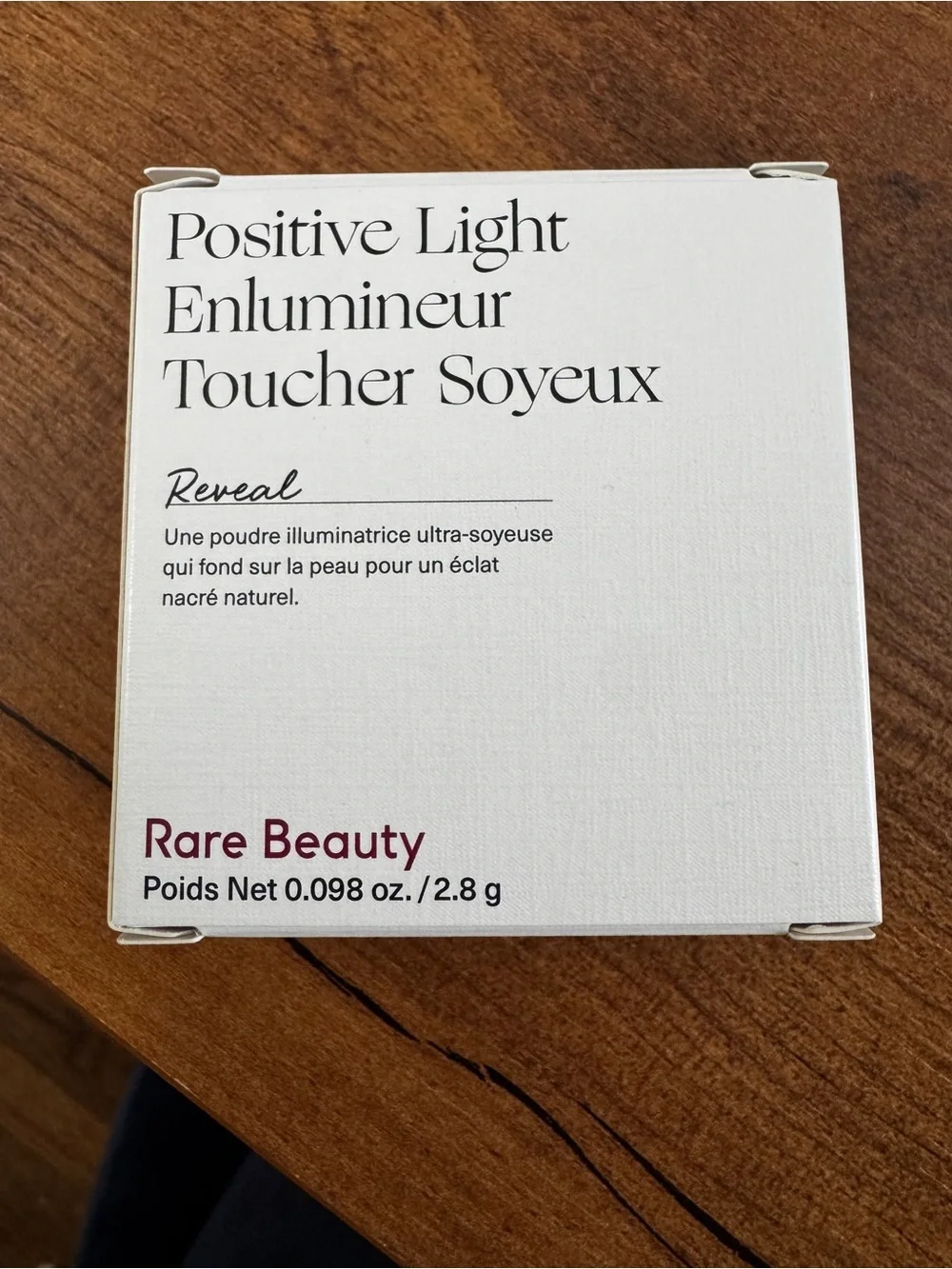 Rare Beauty Award Winning Positive Light Silky Touch Highlighter in Reveal, BNIB